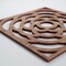 Ekena Millwork Medium Edinburg Decorative Fretwork Wood Wall Panels, Walnut, 15 3/8"W x 15 3/8"H x 3/8"T WALW16X16X0375EBGWA - alternate 4
